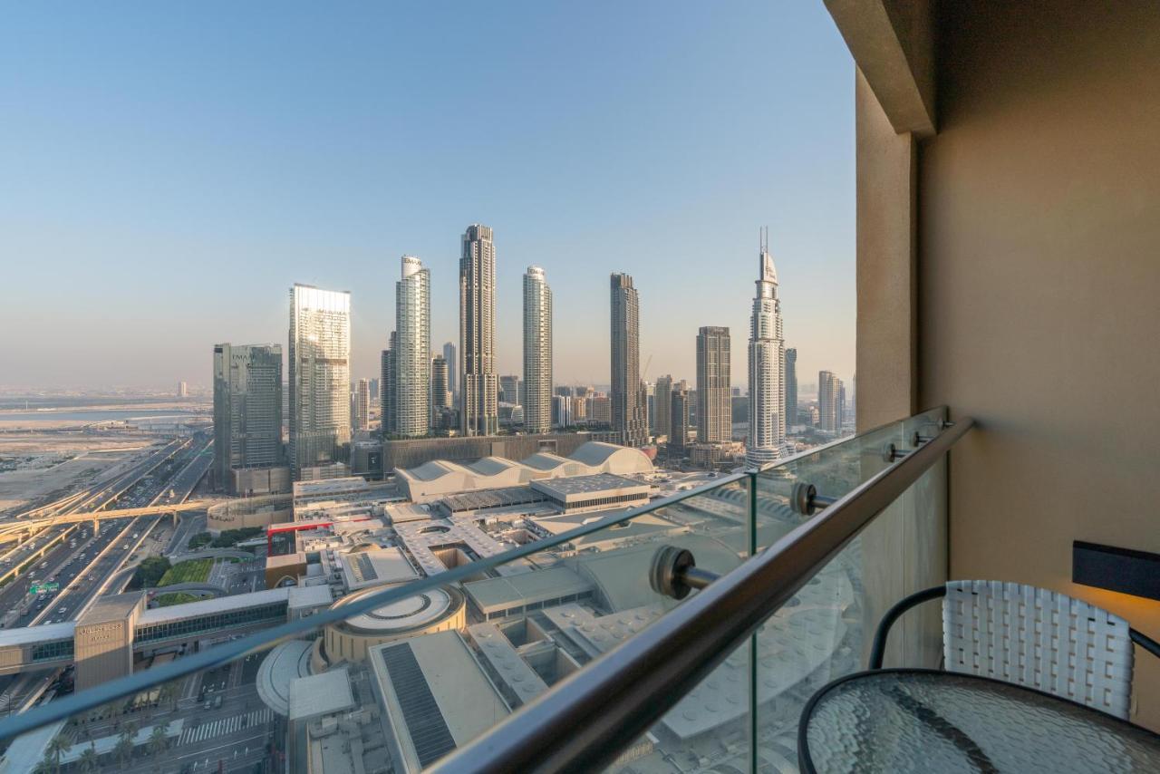 Superhost - Trendy Studio In The Heart Of Downtown Dubai - Address Dubai Mall Apartman Kültér fotó